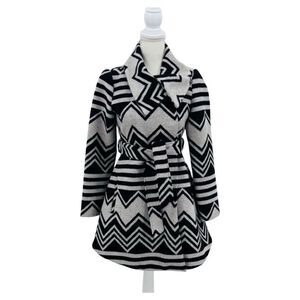 Jack Jacket Coat Azteca Black Gray